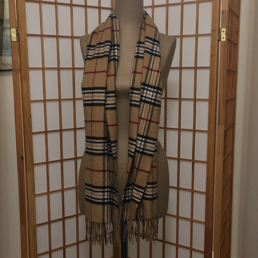 Cashmink Plaid Scarf